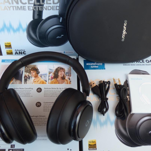 Навушники Anker SoundCore Space Q45 Black