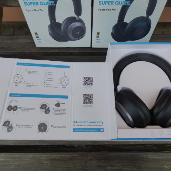 Навушники Anker SoundCore Space One Pro Black Навушники Anker SoundCore Space One Pro Black