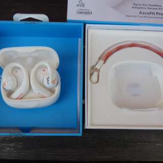 Навушники TWS Anker Soundcore AeroFit Pro White IPХ5