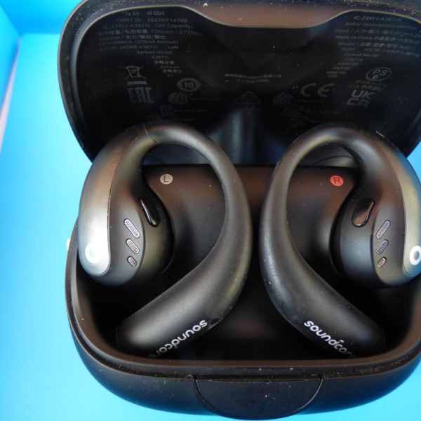 Навушники TWS Anker Soundcore AeroFit Pro Black IPХ5 Навушники TWS Anker Soundcore AeroFit Pro Black IPХ5