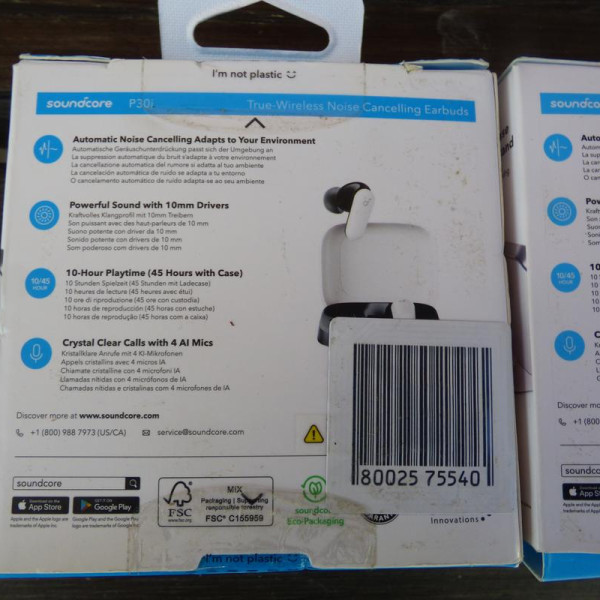 Гарнітура ANKER SoundCore P30i White 