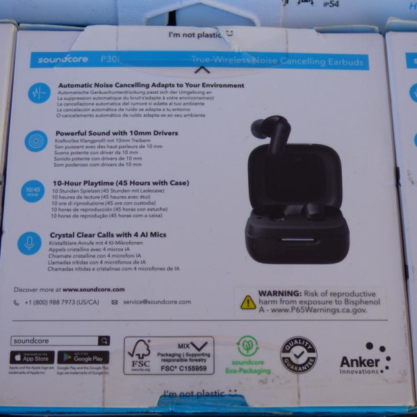 Гарнітура ANKER SoundCore P30i black