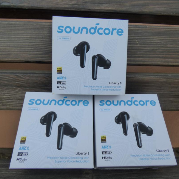 Bluetooth-гарнітура Anker SoundCore Liberty 5 ANC Black