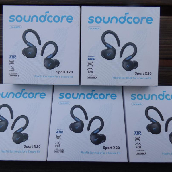 Навушники Anker SoundCore Sport X20 Black