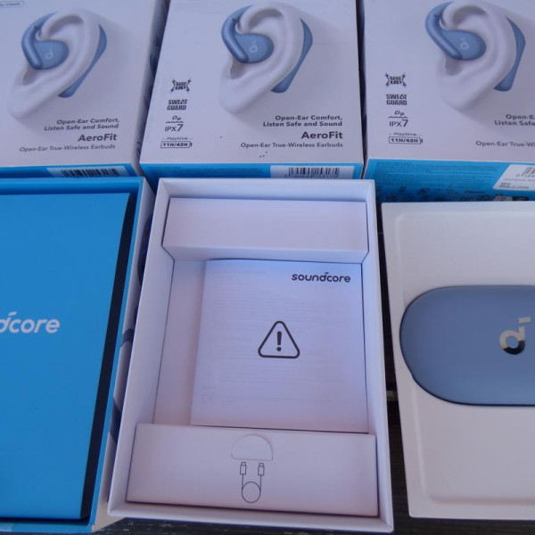 Навушники Anker SoundCore AeroFit Blue Навушники Anker SoundCore AeroFit Blue