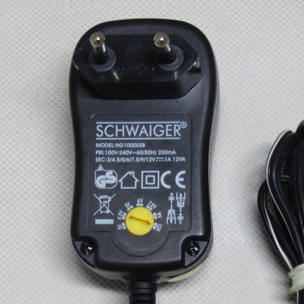 Schrott Мультивольтовий Блок живлення 3V 4.5V 5V 6V 7.5V 9V 12V Schrott Мультивольтовий Блок живлення 3V 4.5V 5V 6V 7.5V 9V 12V