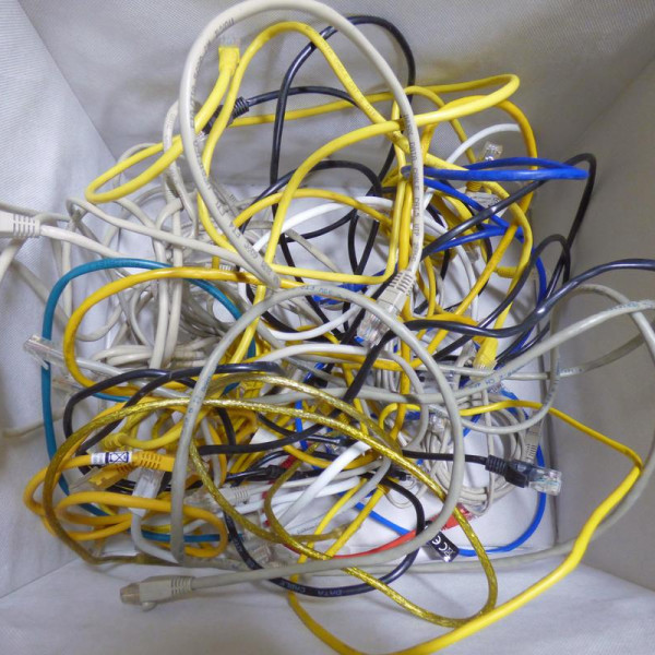 Інтернет кабель Lan patch cord кручена пара 0.5-1.5м
