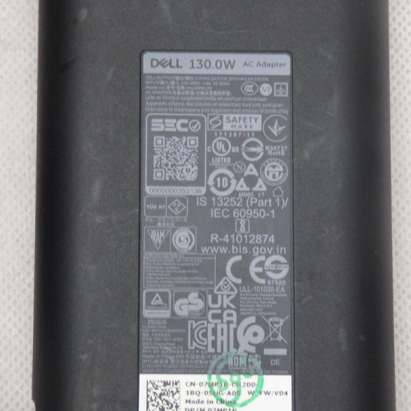 Блок живлення Dell 130w type c Блок живлення Dell 130w type c