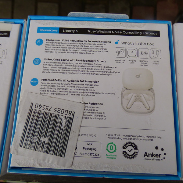 Навушники Anker SoundCore Liberty 5 White