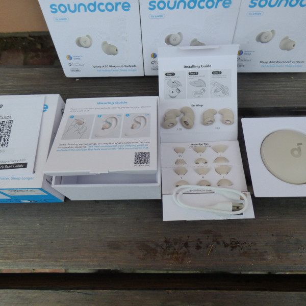 Наушники для сна Anker SoundCore Sleep A20 Off White