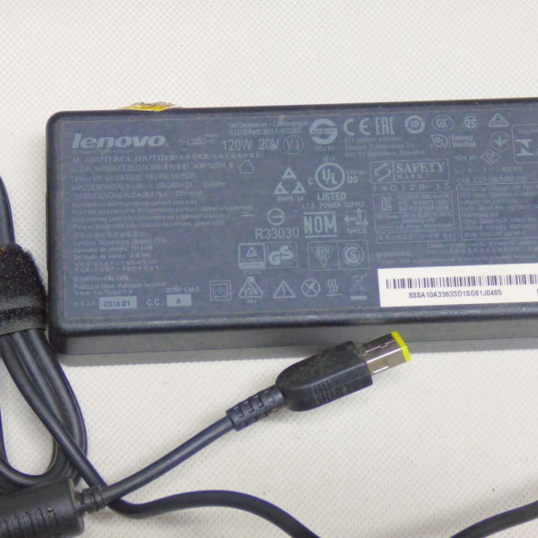 Блок живлення Lenovo 20v 6.0a 120w usb pin Блок живлення Lenovo 20v 6.0a 120w usb pin