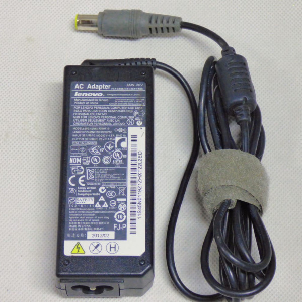 Блок живлення Lenovo 20v 3.25a 65w 7.9/5.5 Блок живлення Lenovo 20v 3.25a 65w 7.9/5.5