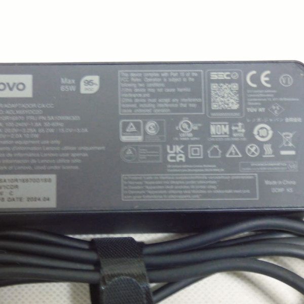 Блок питания Lenovo 65w type C