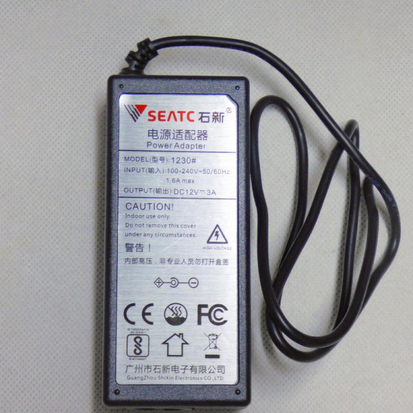 Лот 50 штук Блок живлення Seatc 12v 3a 36w Лот 50 штук Блок живлення Seatc 12v 3a 36w